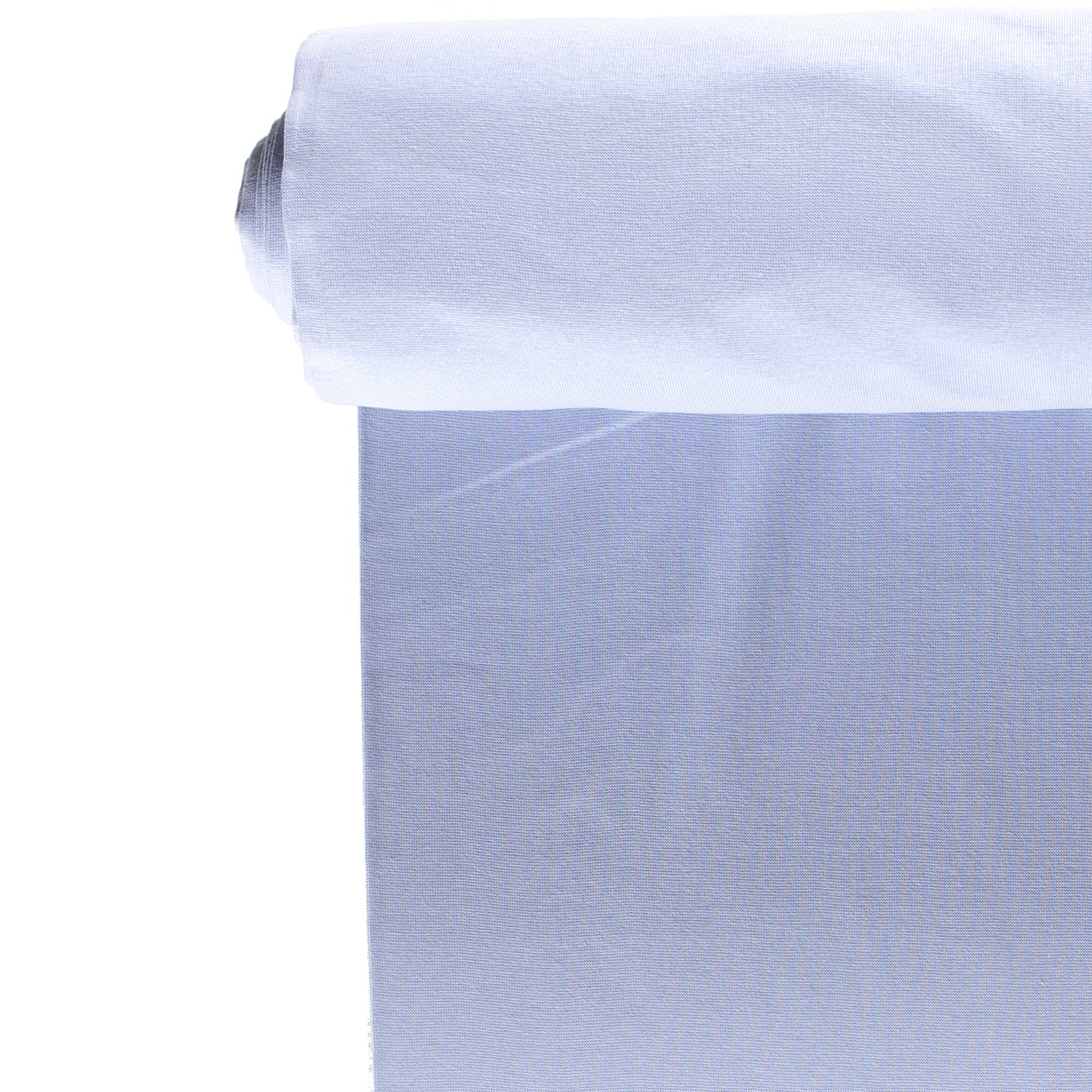 Bündchenstoff uni babyblau