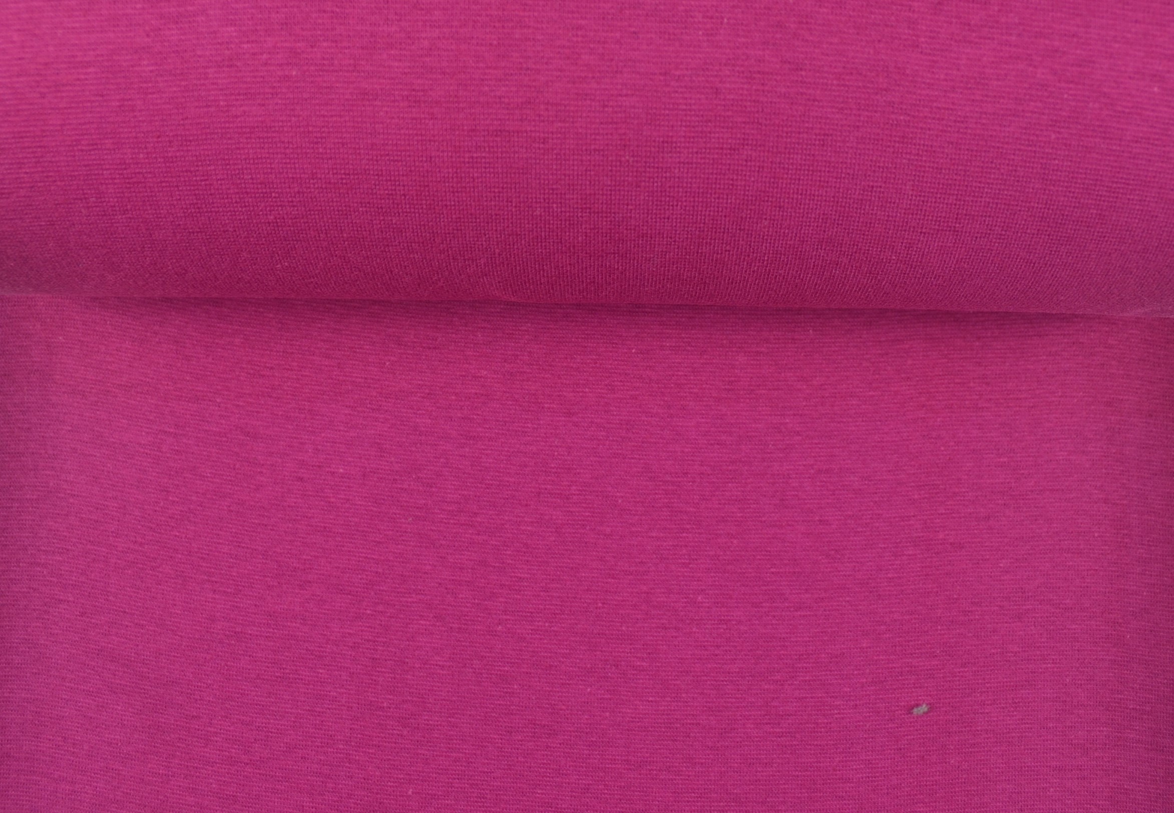 Bündchenstoff glatt, pink