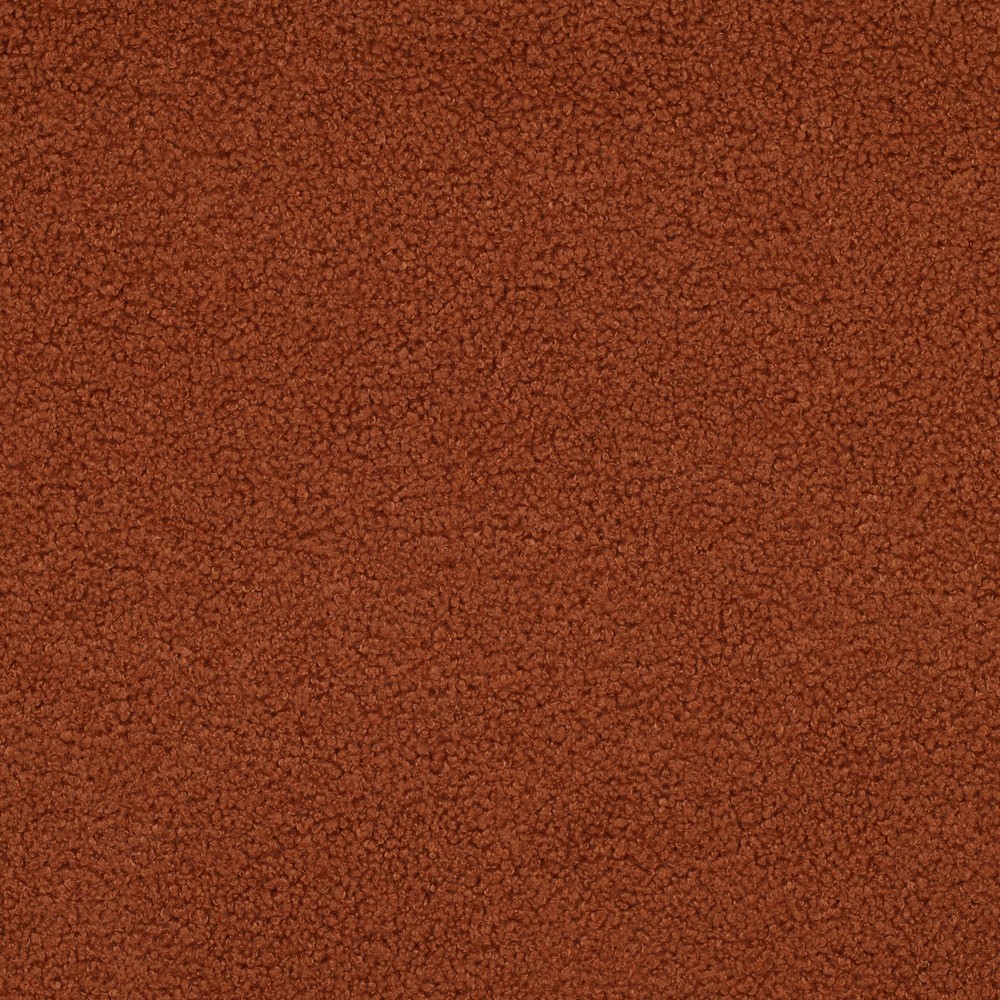 Teddyplüsch leicht, rostrot