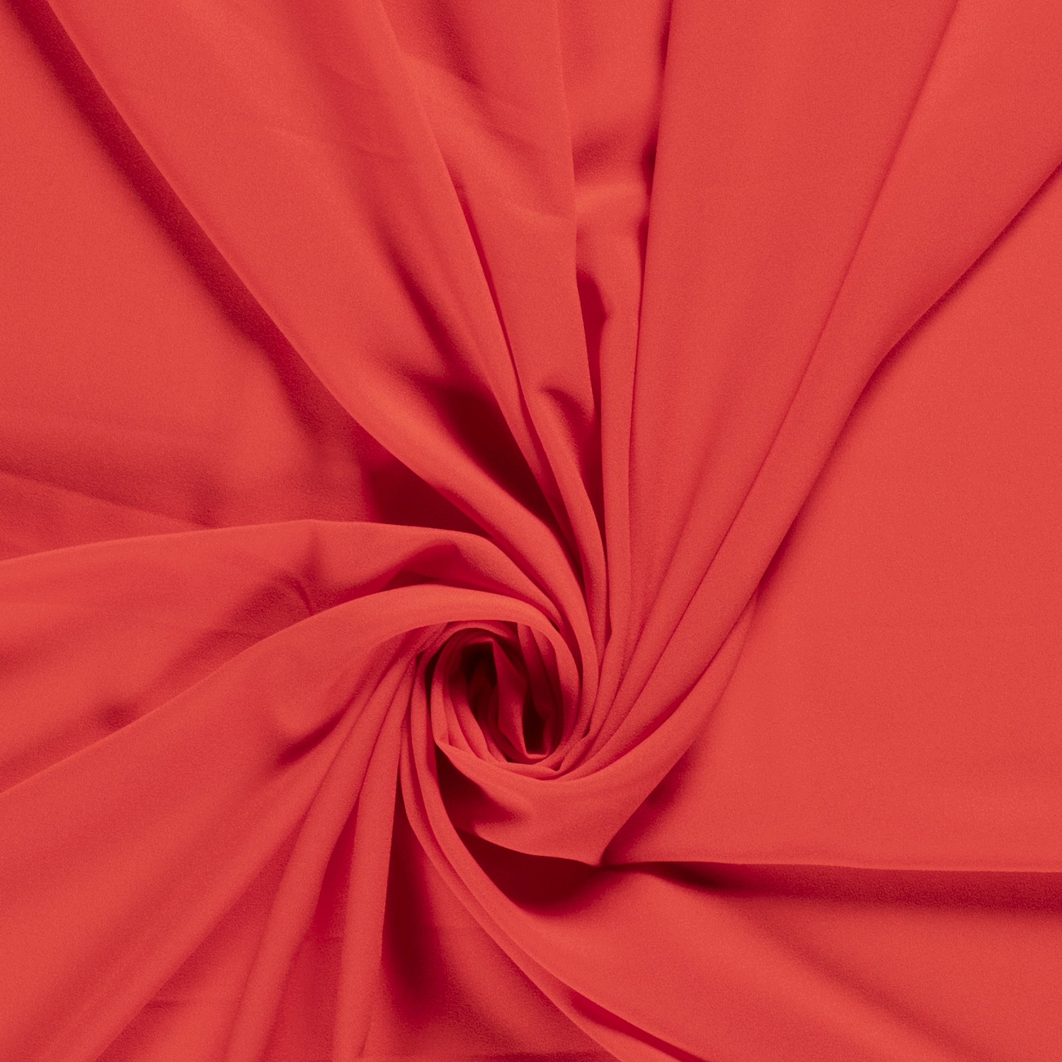 Crêpe Georgette uni rot