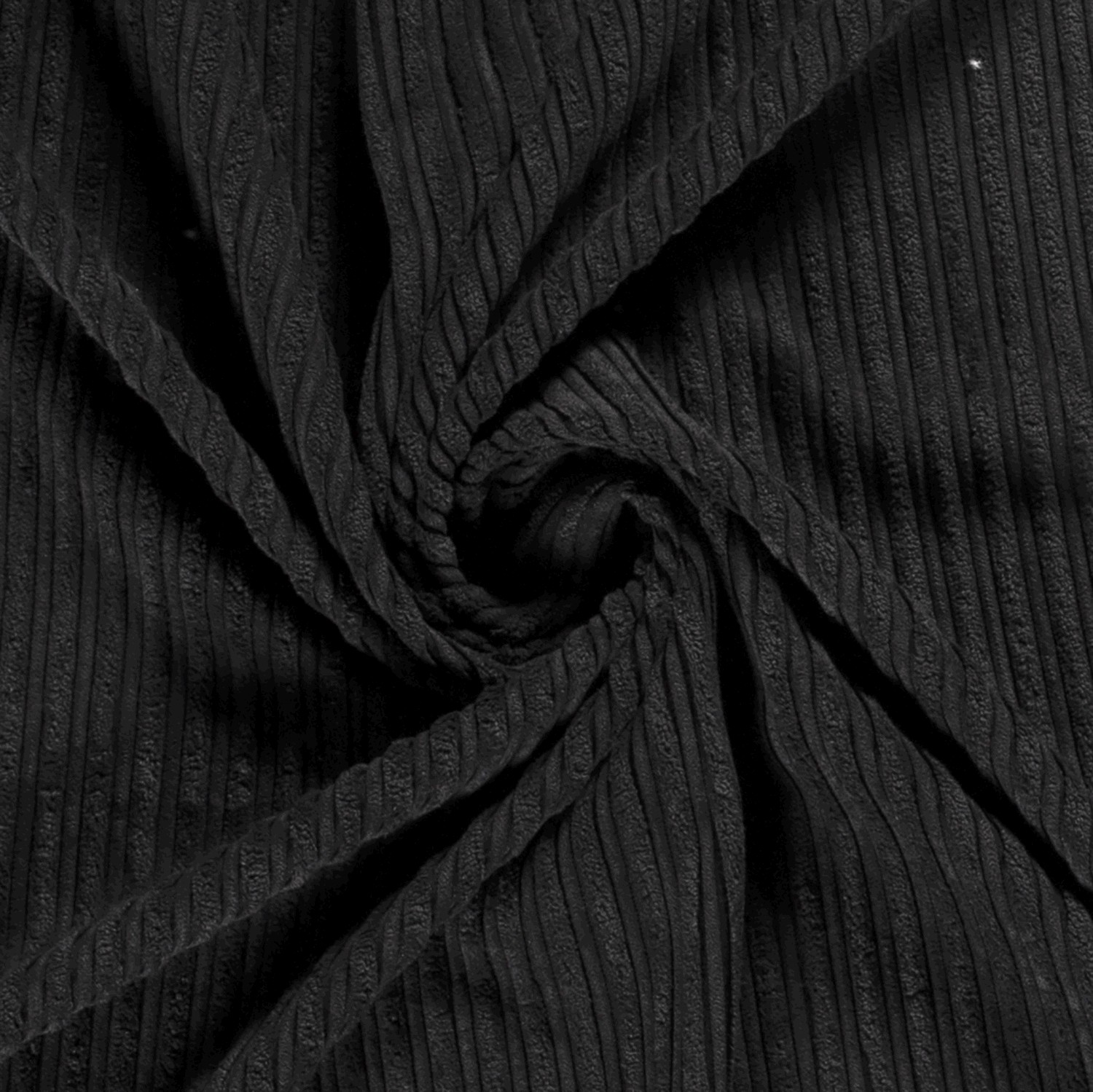 Breitcord uni, schwarz