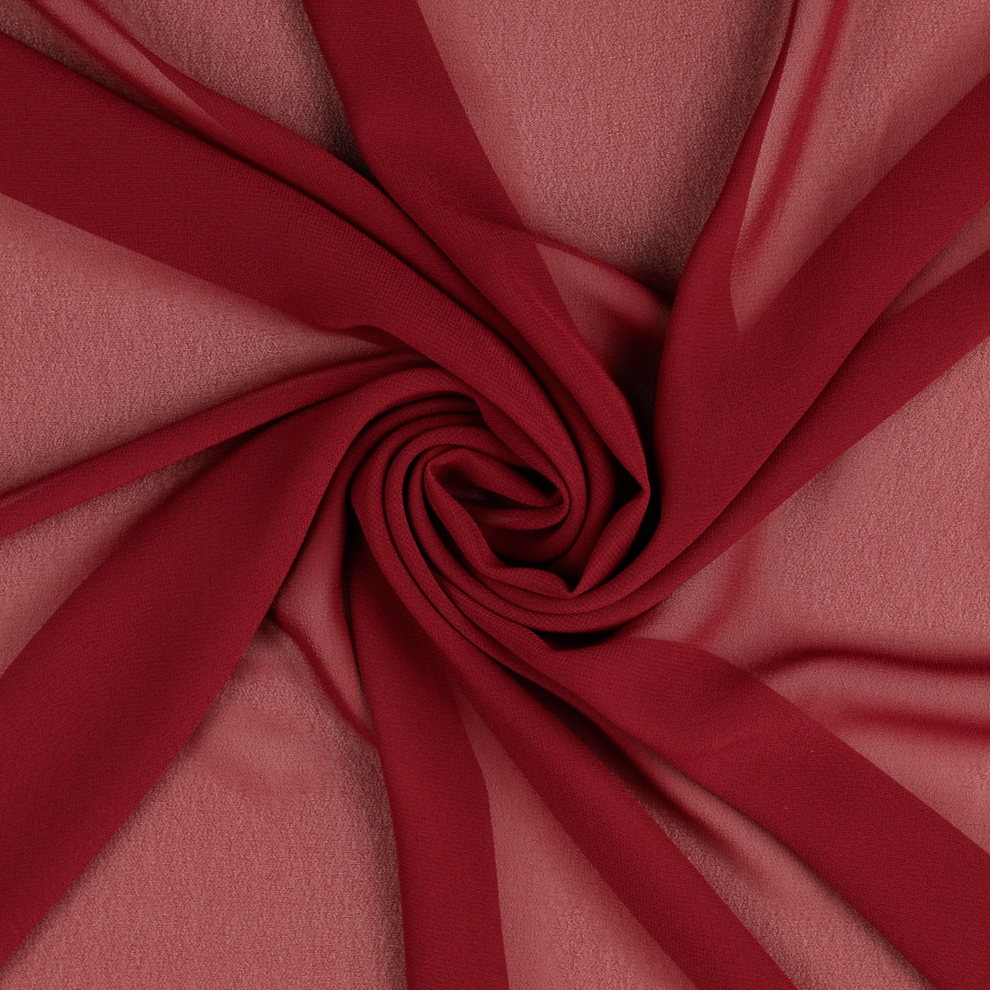 Chiffon, bordeaux
