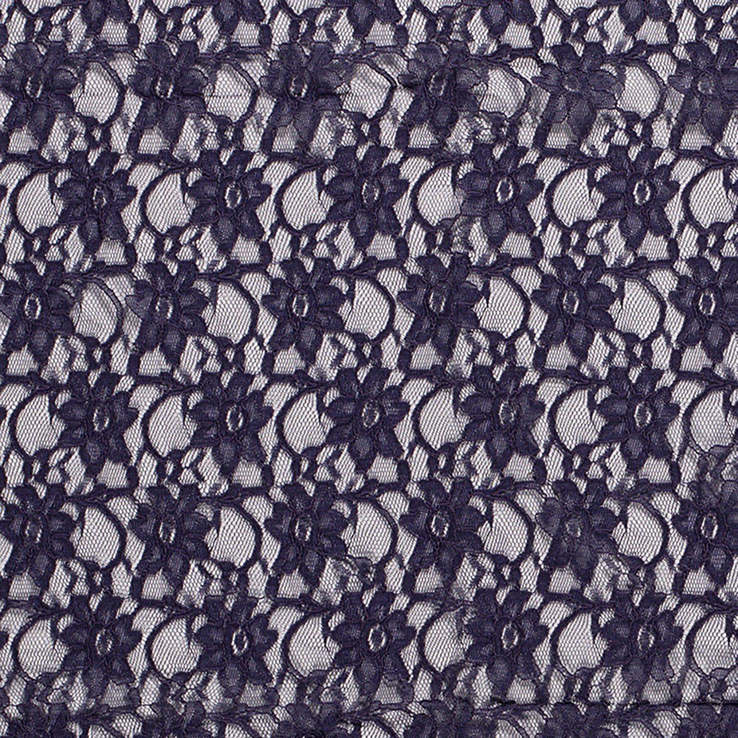 Spitze uni aubergine