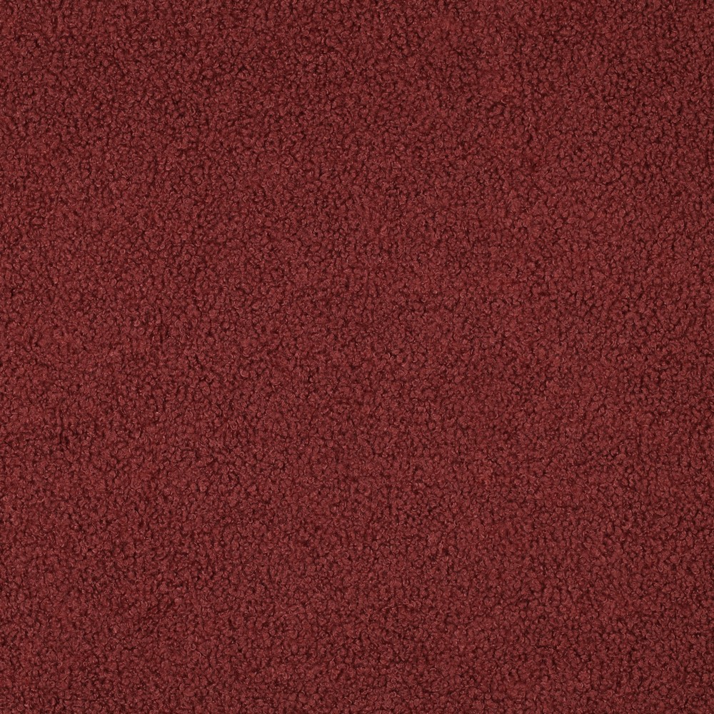 Teddyplüsch leicht, bordeaux