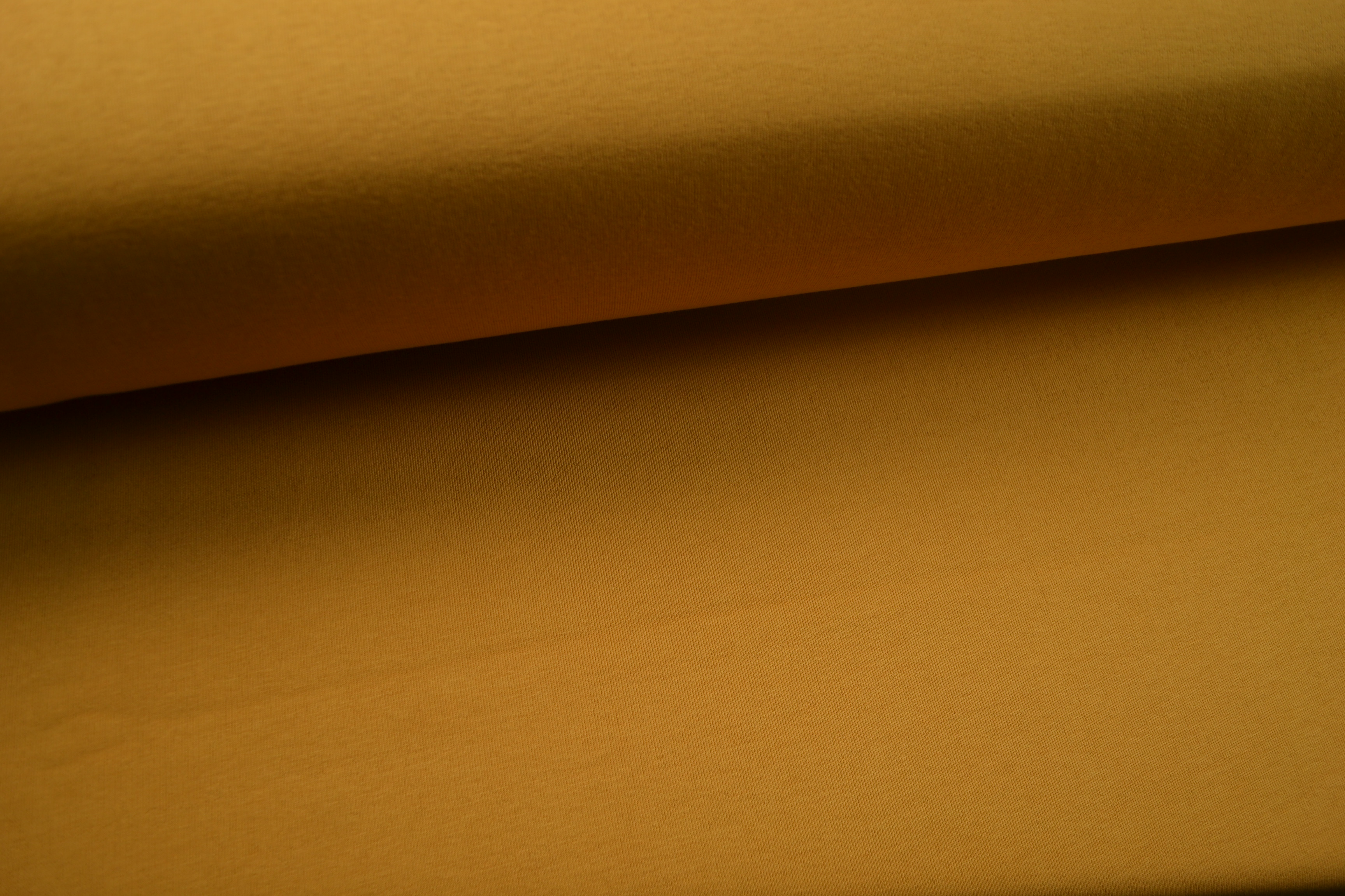 Sweatstoff uni, gelb