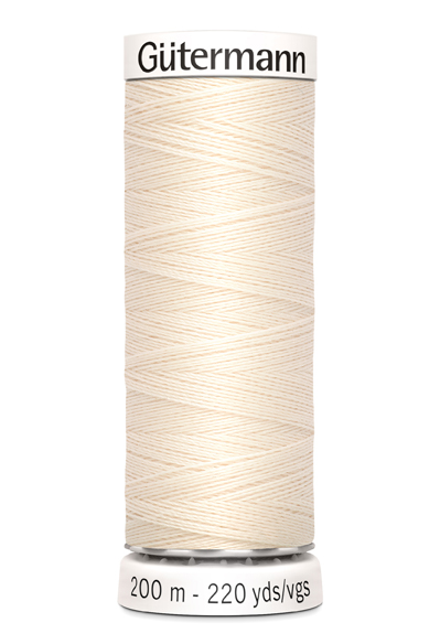 Gütermann Allesnäher, 200m, wollweiß (802)