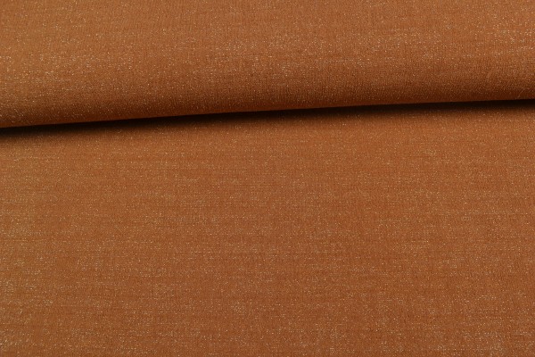 Metallic Jersey, dunkelbeige