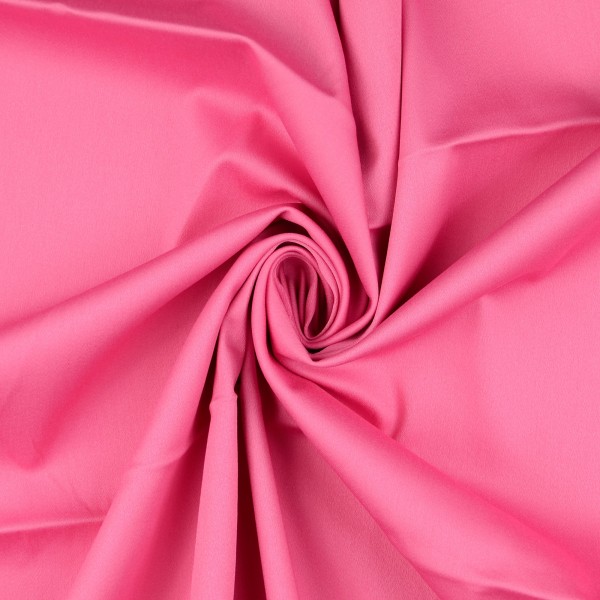 Baumwollsatin elastisch uni, pink Baumwollsatin elastisch uni, pink