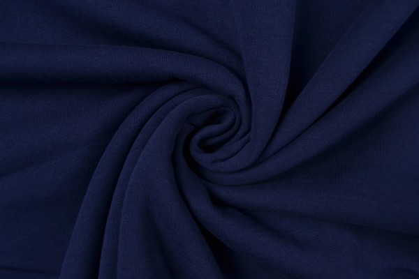 Sweatstoff uni, marine Sweatstoff uni, marine
