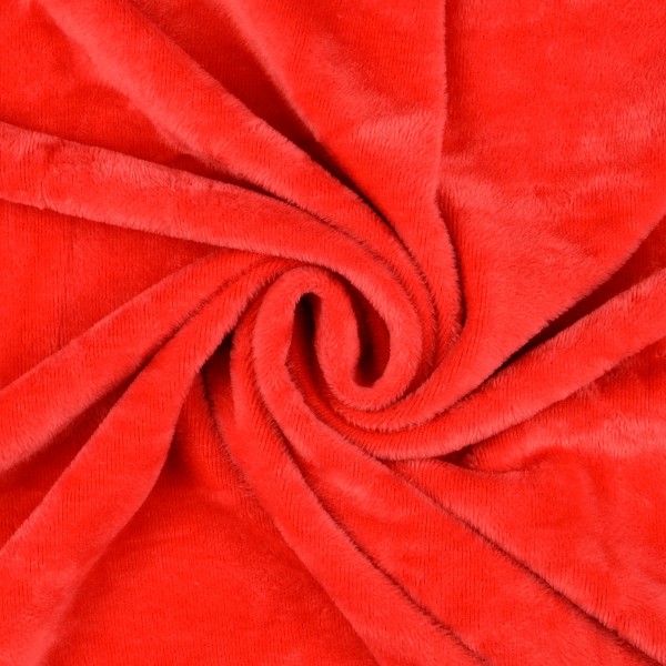 Alpenfleece uni, rot