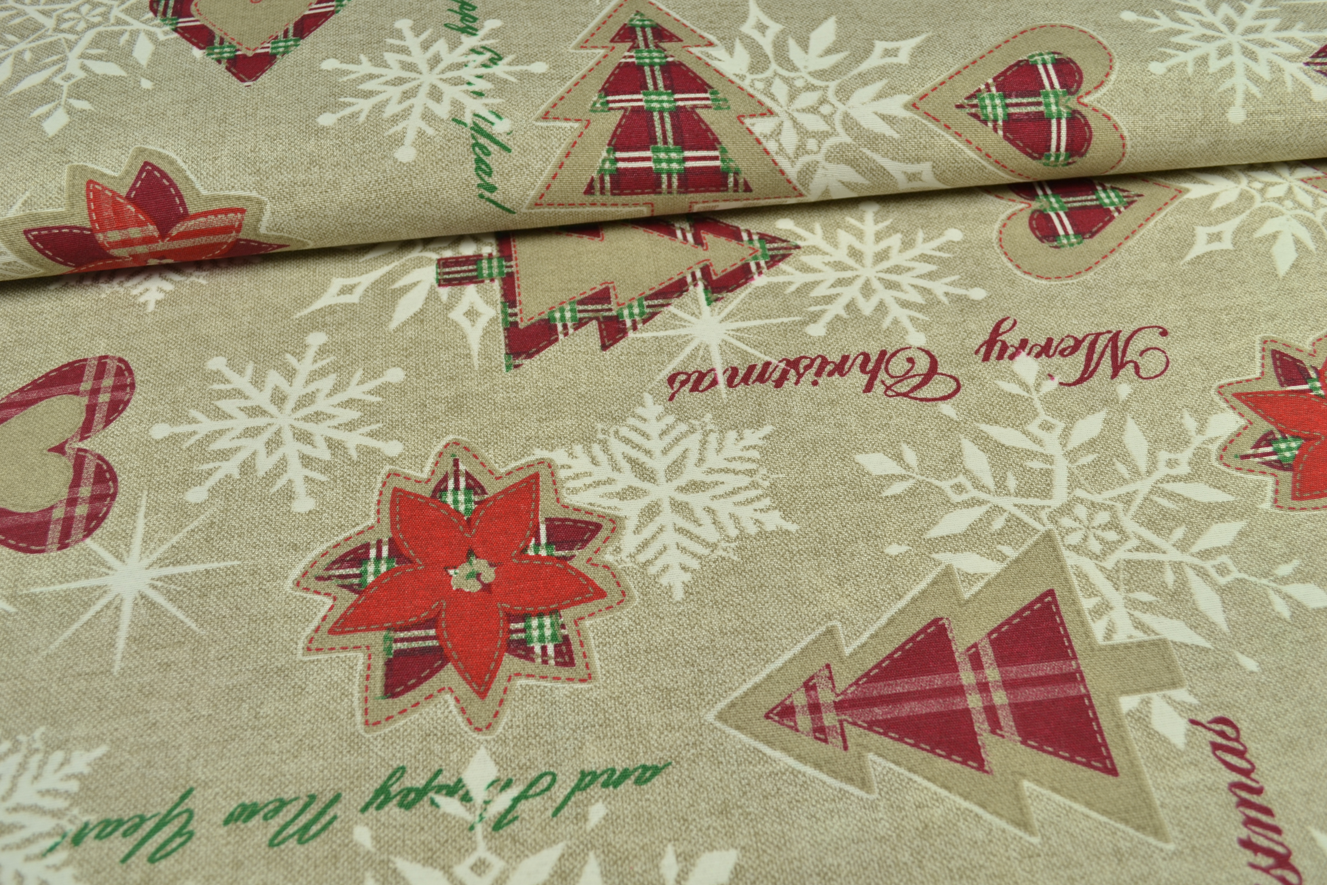 Canvas Deko Stoff, Weihnachten Canvas Stoffe AZ Stoffe Schulz