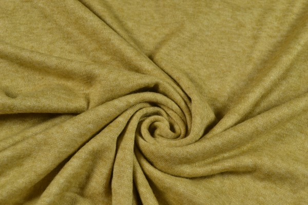 Jacquard-Jersey melange, gelb Jacquard-Jersey melange, gelb
