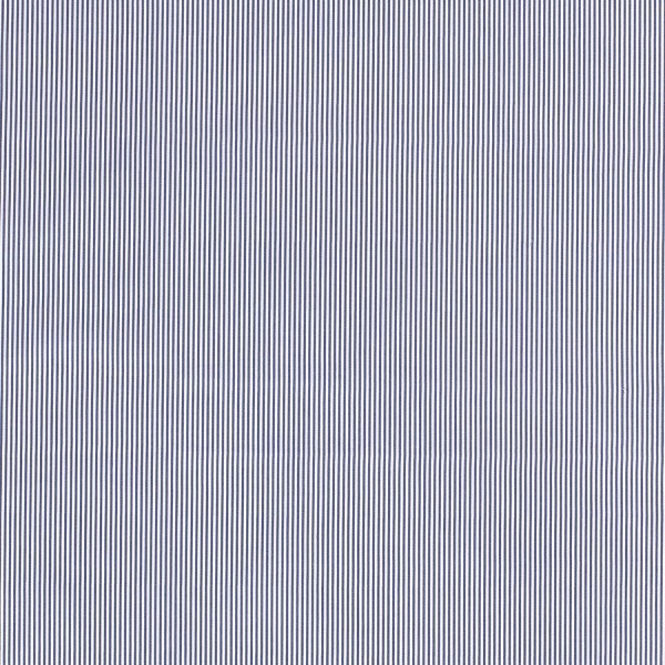 Baumwolle Popeline Stoff Bedruckt Streifen, indigoblau
