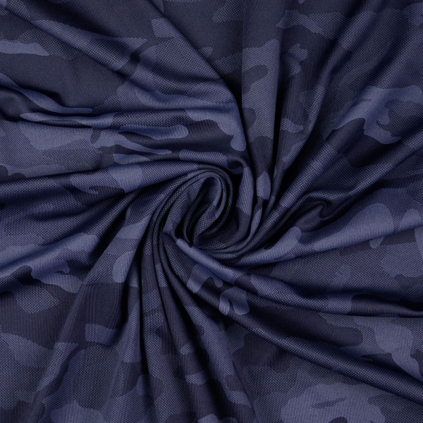 Funktionsjersey Camouflage, dunkelblau Funktionsjersey Camouflage, dunkelblau