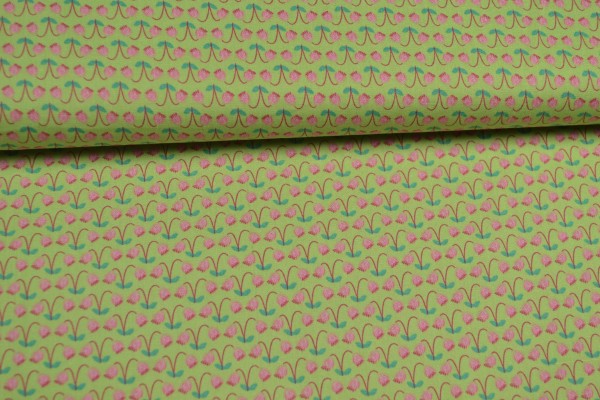 Baumwolle floral gemustert, mit kleinen Blümchen Baumwolle floral gemustert, mit kleinen Blümchen