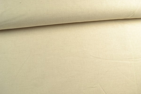 Canvas Stoff uni 280cm, beige