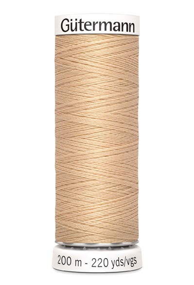 Gütermann Allesnäher, 200m, beige (421)