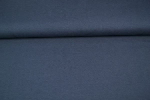 Baumwolljersey uni, marine