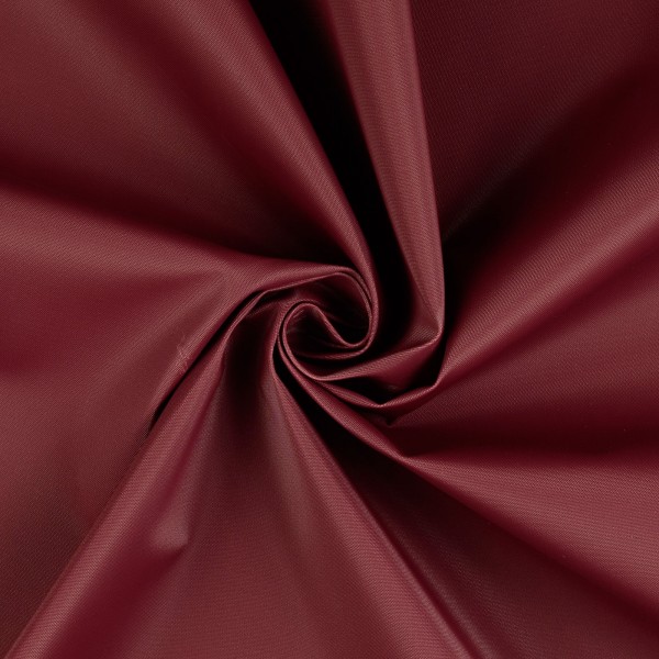 Polyester Outdoorstoff, uni bordeaux