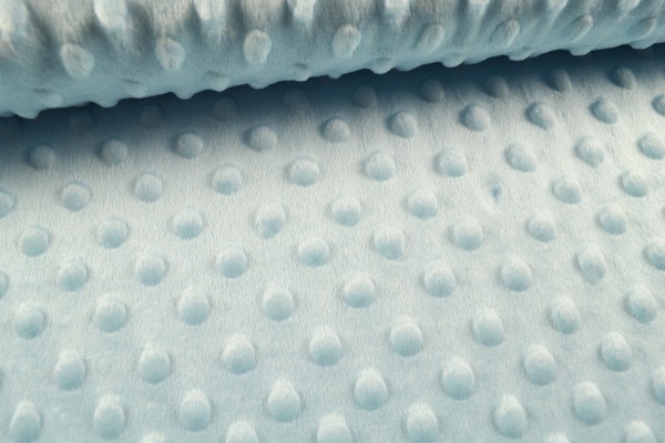 Bubble Fleece uni, hellblau Bubble Fleece uni, hellblau