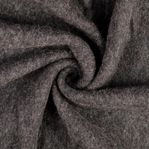 Wollfleece uni, anthrazit