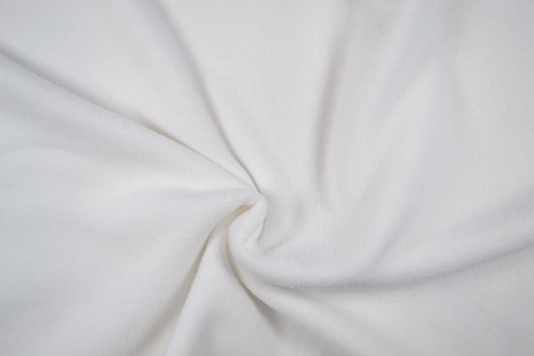 Polar Fleece anti pilling uni, weiß Polar Fleece anti pilling uni, weiß