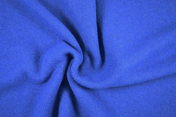 Walkloden, royalblau Walkloden, royalblau