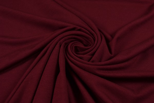 Viskosejersey uni, dunkelrot/bordeaux Viskosejersey uni, dunkelrot/bordeaux