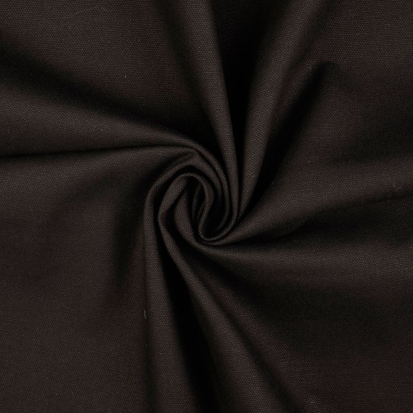 Canvas uni, schwarz