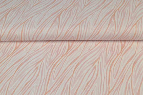Baumwolljersey Digitaldruck, Animalprint rosa