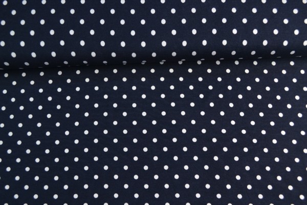 Viskosejersey Tupfen marnie