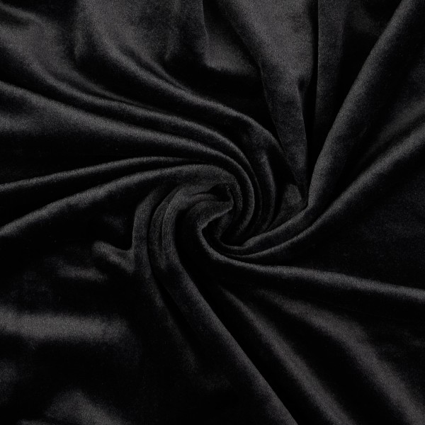 Nicki Fleece uni, schwarz