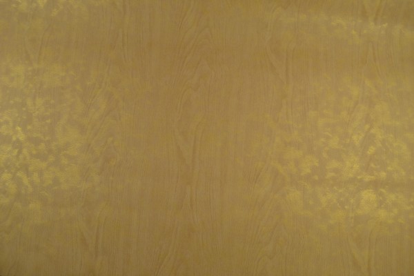 Holzfurnier-Stoff, hellbraun/ gold