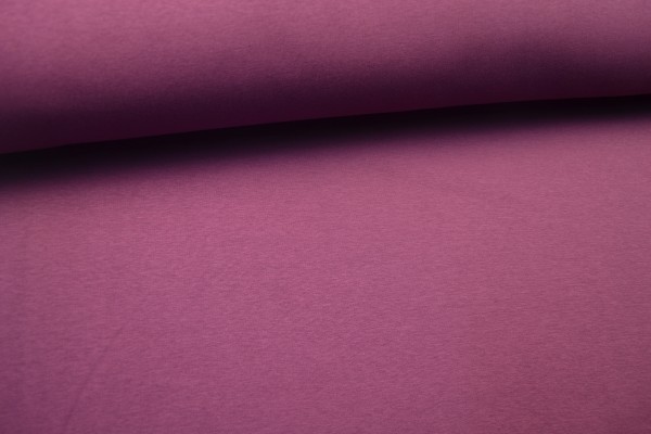 Sweatstoff uni, violett