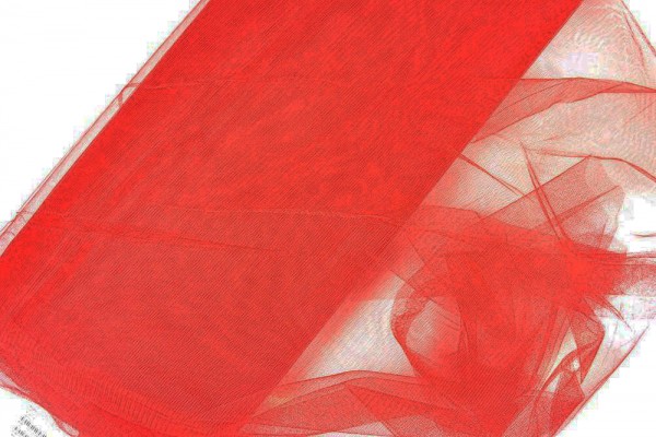 Tüll, rot Tüll, rot