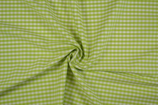 Baumwollstoff Zefir Vichy Karo, 0,5 cm, kiwi Baumwollstoff Zefir Vichy Karo, 0,5 cm, kiwi