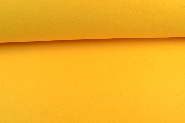 Filz, 3mm, 90cm breit, gelb