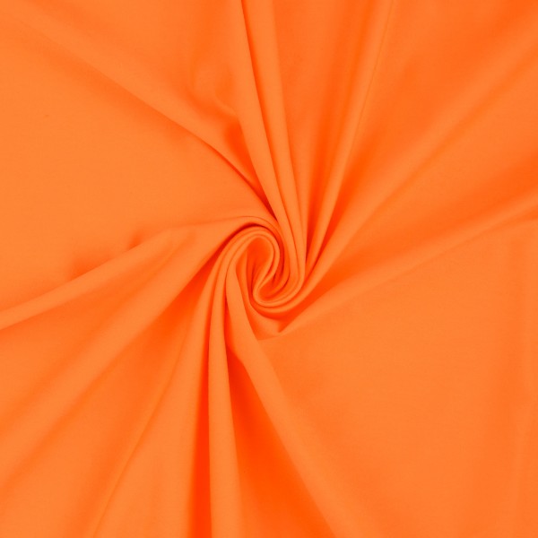 Baumwolljersey uni, orange