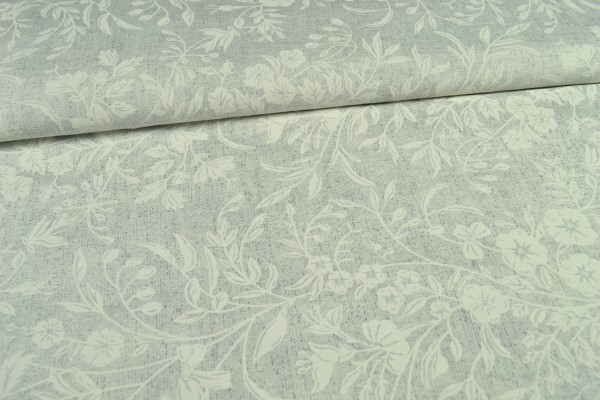 Canvas Deko Stoff beschichtet, Blumen
