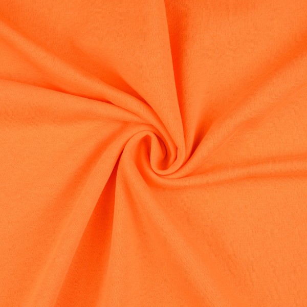 Sweatstoff uni, orange