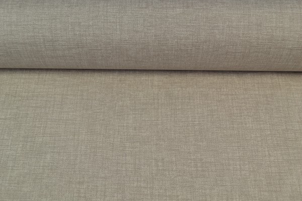 Baumwollstoff beschichtet uni, beige