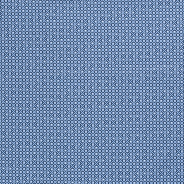 Baumwollstoff Popeline abstrakt, indigoblau