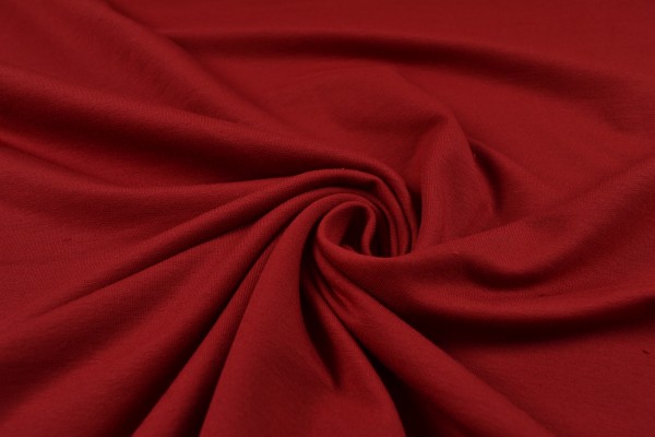Baumwolljersey, French Terry uni, bordeaux Baumwolljersey, French Terry uni, bordeaux