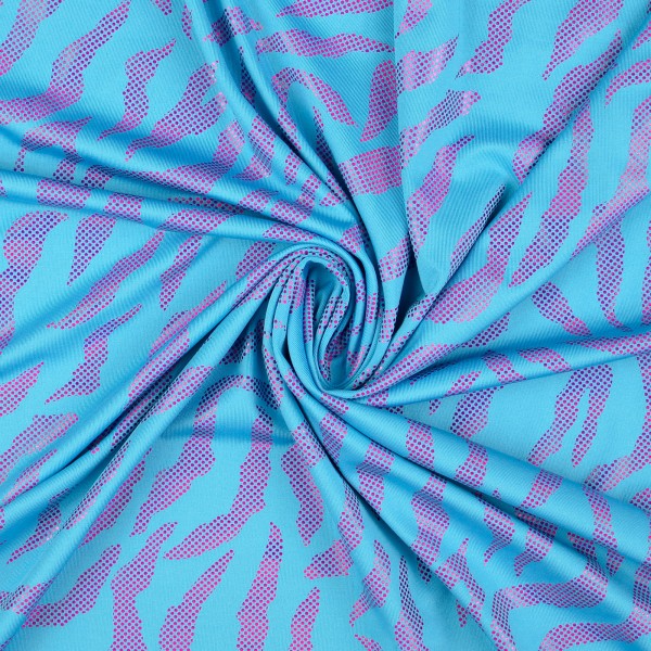 Elastic Folienjersey, türkis
