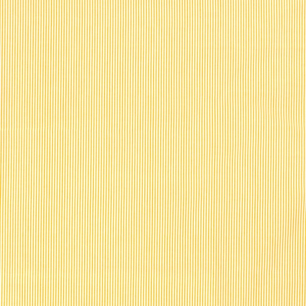 Baumwolle Popeline Stoff Bedruckt Streifen, gelb