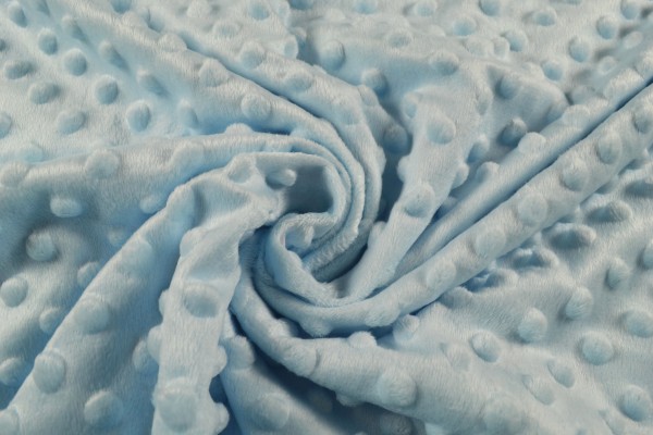 Bubble Fleece uni, hellblau Bubble Fleece uni, hellblau