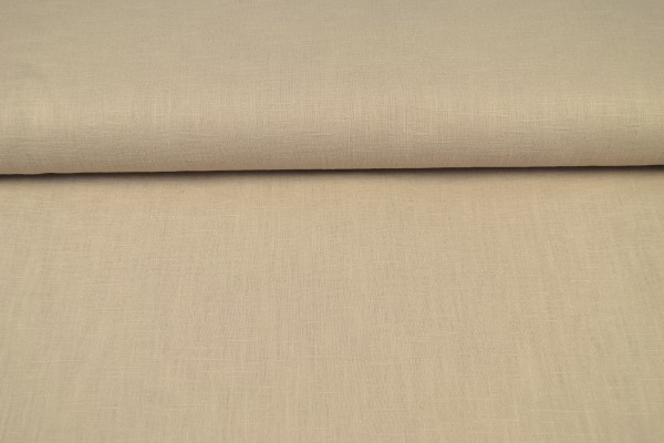 Leinenstoff Ramie gewaschen, beige Leinenstoff Ramie gewaschen, beige