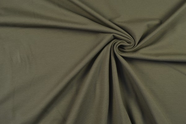 Baumwolljersey uni, taupe