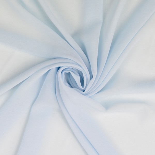 Chiffon, hellblau
