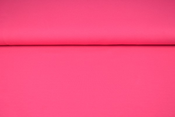 Baumwolljersey uni, pink